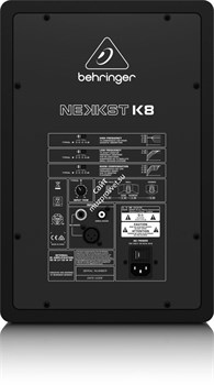 Behringer K8 2-полосный студийный монитор 1"+8" BiAmp 150W, Bluetooth, USB вход - фото 21198