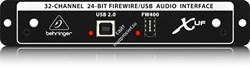 Behringer X-UF 32-канальный двунаправленный аудио интерфейс USB/FireWire - фото 21220