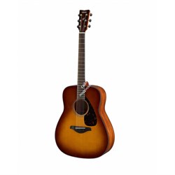 YAMAHA FG800 BS - акуст гитара, дредноут, верхняя дека массив ели, цвет коричневый санбёрст - фото 21564