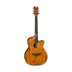 DEAN AX E SPALT - электроакустическая гитара с вырезом, ель, 3х полосный EQ, тюнер, цвет натуральный - фото 21876