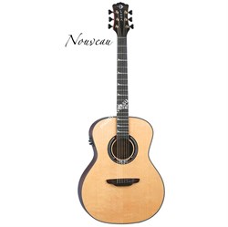 Luna ART NOUVEAU - электроакустическая гитара, "миниджамбо", ель, цвет натуральный - фото 21908