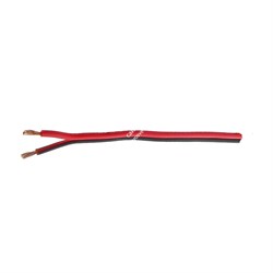 INVOTONE IPC1720RN - колоночный плоский, красно-черный кабель,2х0,75 мм2, в катушке 100м - фото 22083