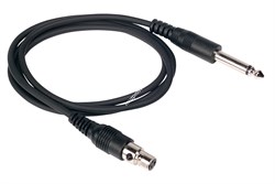 AKG MKG L - гитарный кабель для поясных передатчиков AKG PT, разъёмы Jack/miniXLR - фото 22289