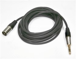 Invotone ACM1005S RU - микрофонный кабель, 6,3 джек стерео <-> XLR3M (папа), длина 5 м - фото 22303