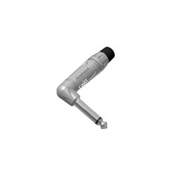 AMPHENOL ACPM-TN - джек моно, угловой, кабельный, 6.3 мм, корпус термопластик, цвет - никель - фото 22520