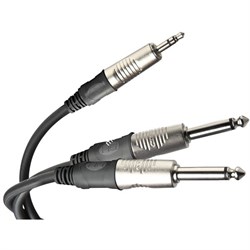 Die HARD DHT545 - Проф. аудио кабель,  2х джек <-> стерео мини 3,5мм джек, длина 1.8 м - фото 22651
