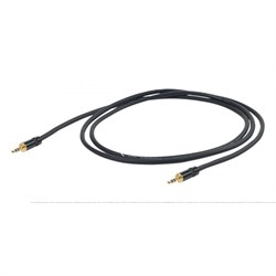 PROEL CHLP175LU15 - сценический кабель, 3.5 джек стерео <-> 3.5 джек стерео,  длина 1,5м - фото 22662