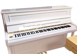 SAMICK JS112RID/WHHP - пианино,111x148x56, 236кг, струны "Roslau"(нем.), белый полир. - фото 22902