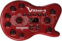Behringer V-AMP3 - Гитарный моделирующий предусилитель/ цифровой процессор эффектов - фото 23544
