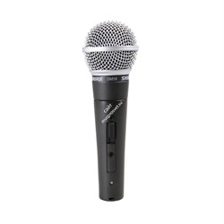 SHURE SM58S - вокальный микрофон (50-15000Hz) с выключателем - фото 24003