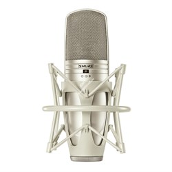 SHURE KSM44A/SL - студийный конденсаторный микрофон с алюминиевым кофром и гибким креплением - фото 24403