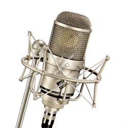 Neumann M 147 tube single - конденсаторный ламповый студийный микрофон, никелевый - фото 24546