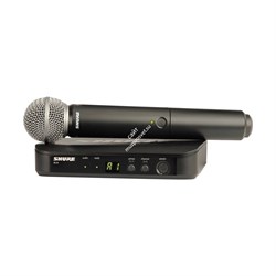 SHURE BLX24E/PG58 M17 - вокальная радиосистема с капсюлем динамического микрофона PG58 (662-686 MHz) - фото 25242