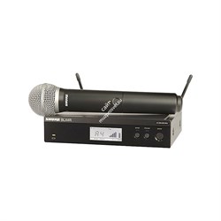 SHURE BLX24RE/PG58 M17 - вокальная радиосистема с ручным передатчиком PG58 (662-686 MHz) - фото 25245
