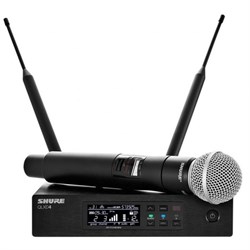 SHURE QLXD24E/SM58 K51 606 - 670 MHz - вокальная радиосистема с ручным передатчиком SM58 - фото 25258