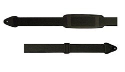 Perri's KDL30-117 Black- Нейлоновый ремень (2") для гитары с  подв. подушкой (чёрный) - фото 25766