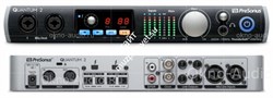 PreSonus Quantum 2 аудио-MIDI интерфейс Thunderbolt, 22вх/24вых (4/6 на192кГц), 4мик.вх./4лин.вых. 2ADAT I/O, S/PDIF I/O, MIDI,мониторинг,Talkback mic - фото 28160