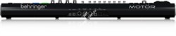 Behringer MOTOR-49 MIDI-клавиатура, USB-контроллер, 49 клав, 9 мотор.фейдеров,8 контролл, 8 пэдов, LCD, MIDI I/O/T, входы пед.SUSTEIN и EXPRESSION - фото 28335