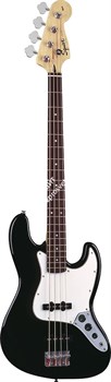 FENDER SQUIER AFFINITY JAZZ BASS (RW) BLACK бас-гитара, цвет черный - фото 28741