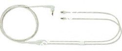 SHURE EAC64CL отсоединяемый кабель для наушников SE215, SE315, SE425, SE535, прозрачный - фото 28915