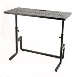 QUIK LOK DJ233 складной стол для DJ, выс. 64-75-86-97 см, перфорированный стол 100Х49 см, вес 12,5 кг - фото 29185