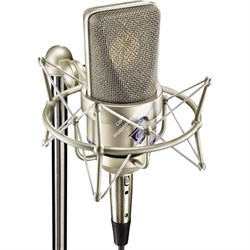 NEUMANN M 150-TUBE-SET-EU - ламповый микрофон с аксессуарами, никелевый - фото 29384