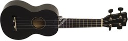 WIKI UK10G/BK - гитара укулеле сопрано, клен, цвет черный глянец, чехол в комплекте - фото 31424