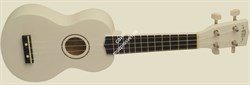 WIKI UK10G/WHT - гитара укулеле сопрано, клен, цвет белый глянец, чехол в комплекте - фото 31439