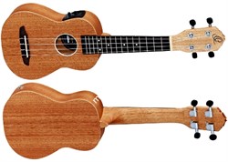 WIKI UK91/S - гитара укулеле сопрано, сапеле, тонкий корпус, цвет натуральный - фото 31466