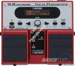 BOSS VE-20 - вокальный процессор (двойная педаль), гармонайзер - фото 31926