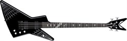 JE SPIDER CBK/Бас гитара John Entwistle Spider - Classic Black/DEAN - фото 32120