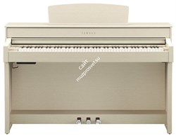 YAMAHA CLP-635WA - клавинова 88кл.,клавиатура GH3X/256 полиф./36тембров/2х30вт/USB,цвет-белый ясень - фото 34761