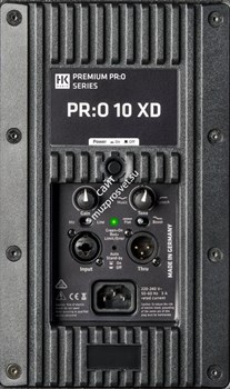 HK AUDIO PR:O 10 XD Активная 2-полосная (10' + 1') акустическая система, SPL 131 дБ (пик), усилительный модуль D класса, 1200 Вт - фото 34776