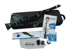 NUVO Clarin?o Standard Kit (Black/Black) Кларнет, материал - АБС пластик, цвет - чёрный, в комплекте - кейс, тряпочка для протир - фото 35335