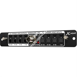 Behringer X-ADAT карта расширения 32 канала ADAT на 8 оптоволоконных разъемах TOSLINK - фото 35613