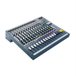 Soundcraft EPM12 микш.пульт, 12 mono + 2 stereo, 2 aux, 60мм фейдер - фото 36146