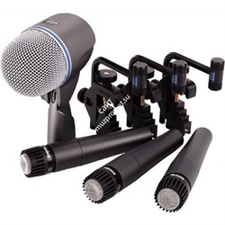 SHURE DMK57-52 универсальный комплект микрофонов для подзвучивания барабанов - фото 36184
