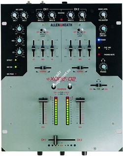 XONE:02/DJ скрэтч-микшер, 2 микрофонных, 2 двойных стерео входа phono/ALLEN&HEATH - фото 36920