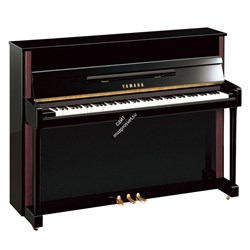 Yamaha JX113TPE - Пианино 113 см, цвет чёрный полированный, 88 клавиш, 3 педали, с банкеткой - фото 38002