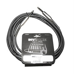 INVOTONE ACM1203S/BK - аудио кабель, 6,3 джек стерео <-> 6,3 джек стерео, длина 3 м - фото 38167