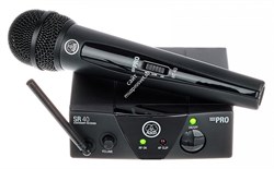 AKG WMS40 Mini Vocal Set BD US25A - радиосистема вокальная с приёмником SR40 Mini (537.5МГц) - фото 38307