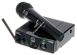 AKG WMS40 Mini Vocal Set BD US25C - радиосистема вокальная с приёмником SR40 Mini (539.3МГц) - фото 38324