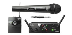 AKG WMS40 Mini2 Mix Set US25AC - радиосистема с 1 портативным и 1 ручным передатчиками (537.5/539.3М - фото 38341