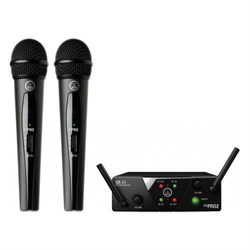 AKG WMS40 Mini2 Vocal Set BD US45AC - вокальная радиосистема с 2-мя ручными передатч.(660.7/662.3МГц - фото 38344