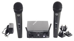 AKG WMS40 Mini2 Vocal Set US25AC - вокальная радиосистема с 2-мя ручными передатч.(537.5/539.3МГц) - фото 38351