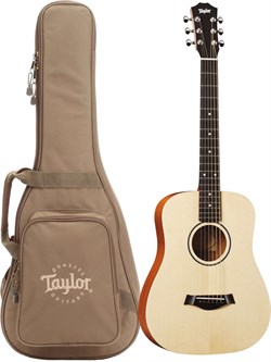 TAYLOR BT1 Baby Taylor, гитара акустическая, форма корпуса трэвл, мягкий чехол - фото 41752