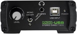 MACKIE MDB-USB стерео директ бокс со встроенным USB интерфейсом - фото 41939