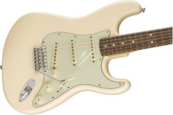 Fender American Original '60s Stratocaster®, Rosewood Fingerboard, Olympic White Электрогитара с кейсом, цвет белый - фото 42415
