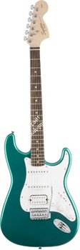 FENDER SQUIER AFFINITY STRAT HSS RCG RW - электрогитара Stratocaster, HSS, накладка - палисандр, цвет Race Green - фото 42468