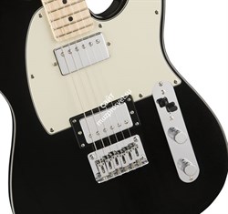 Fender Squier Contemporary Telecaster HH, Maple Fingerboard, Black Metallic Электрогитара, звукосниматели HH, цвет черный - фото 42515